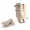 foldable pilates reformer for home