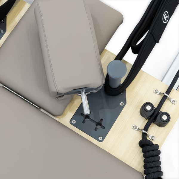 best-selling mocha color (7) Pilates for Home — Foldable Maple Reformer